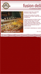 Mobile Screenshot of fusiondeli.co.uk